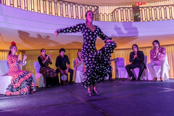 hotel palace madrid flamenco event